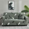 Living Room Geometry Elastic Modern Full Cover Tight Package Four Seasons Anti-slip Sofa Cover - Four-seater Sofa Cover