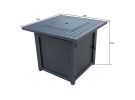 HDPE Adirondack Set with Fire Pit - Gas Fire Pit