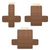 Reversible Sofa Cover Chair Loveseat Couch Slipcover Cushion Furniture Protector Shield Water-Resistant w/ Elastic Strap - Chocolate - 1S
