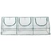 Outoodor mini greenhouse helps to protect plants opening conservatory;  three rooms; XH - Round-transparent