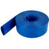 Swimming Pool Backwash Drain Hose PVC Fabric Flat Hose - Blue - 3" x 53'