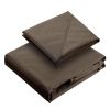 12X10ft 2T Waterproof Finial Classic Gazebo Top Chocolate - LA01