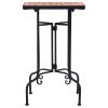 vidaXL Mosaic Side Table Terracotta Ceramic - Brown